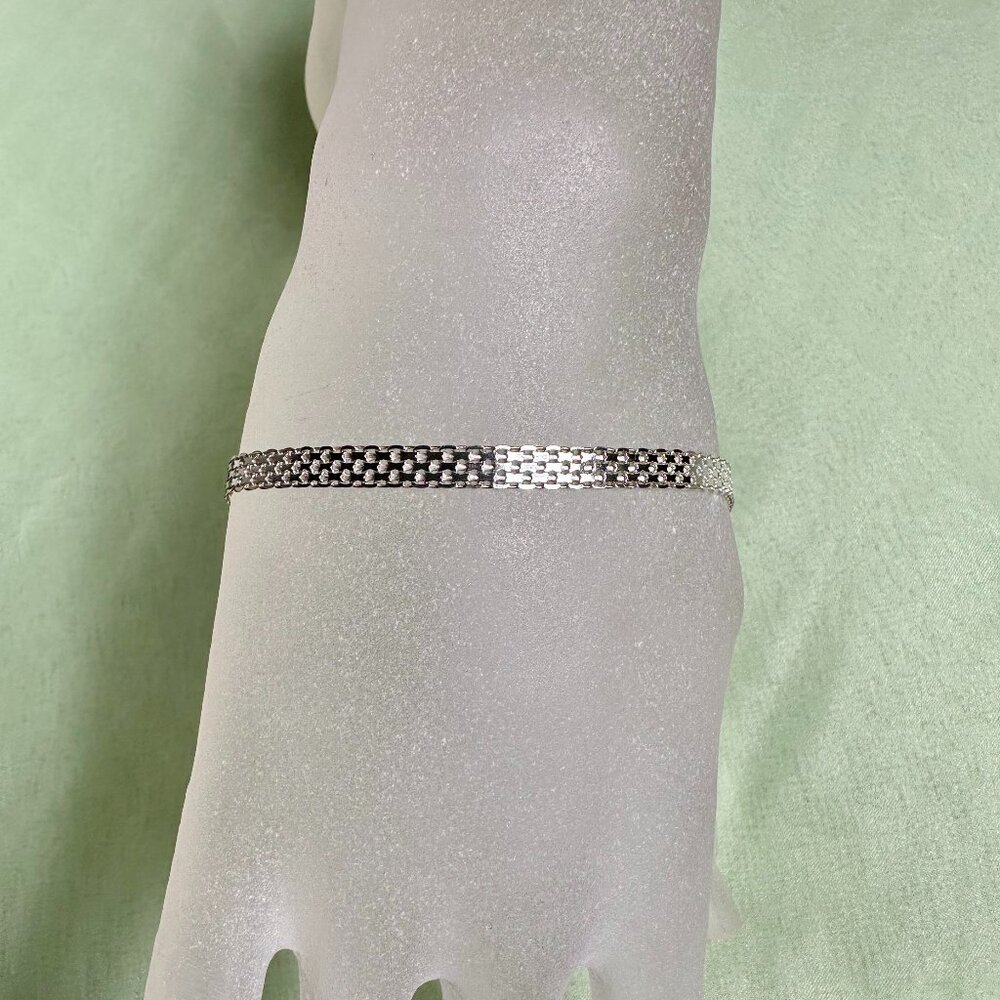 NEW Italian Real Silver Bracelet